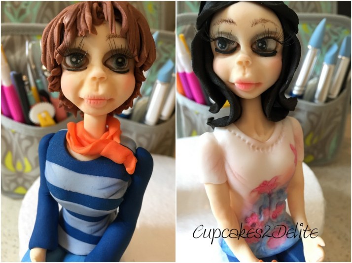 Scrapbooking Friends Figurines