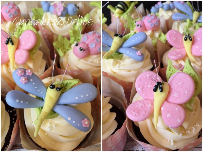 Cute Bug Cupcakes
