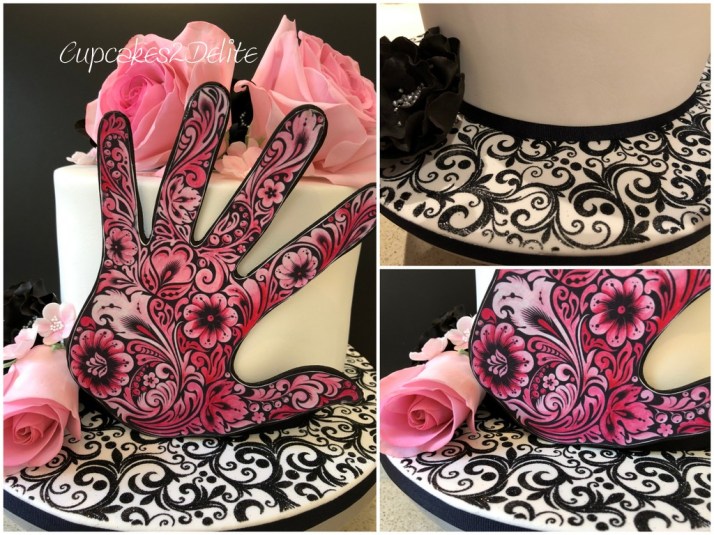 Crystal Candy Memoir Stencilled Board Tutorial