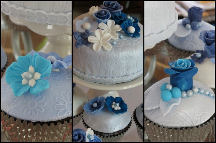 Wendy's 50th Cake & Cupcakes 2013