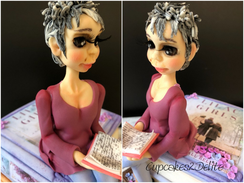 Wendy Figurine on Books