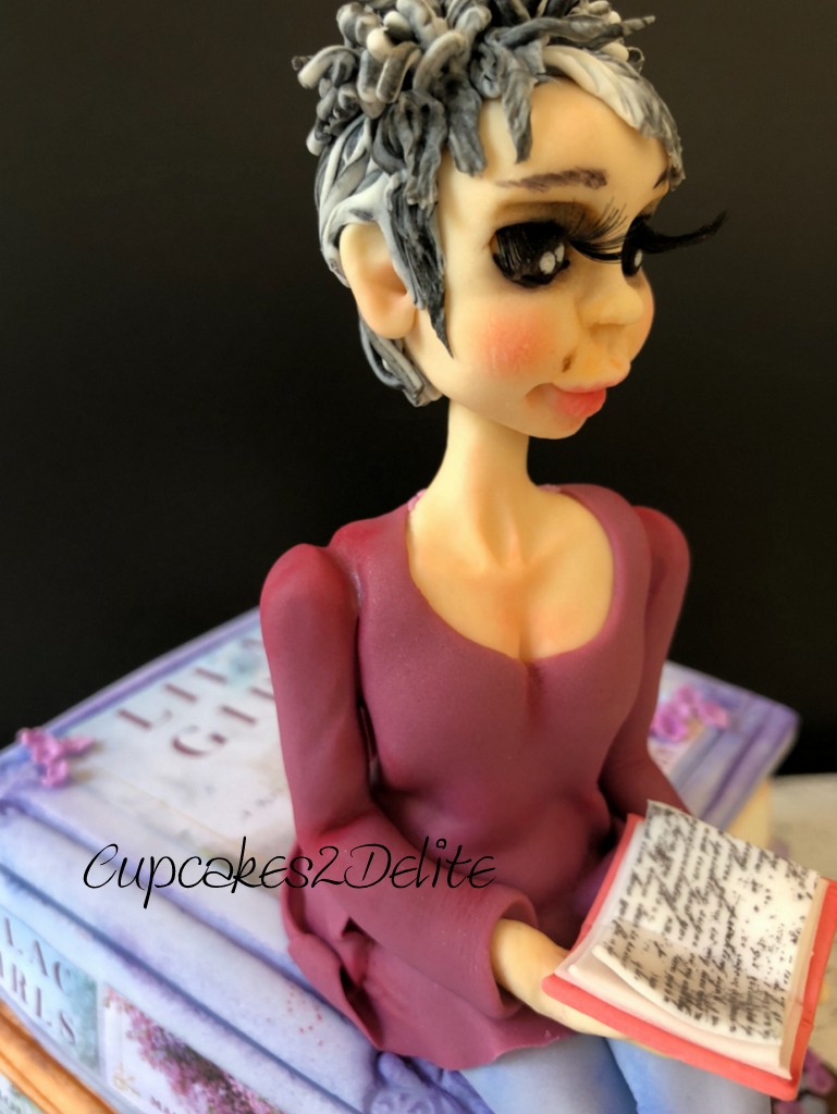 Wendy Figurine on Books
