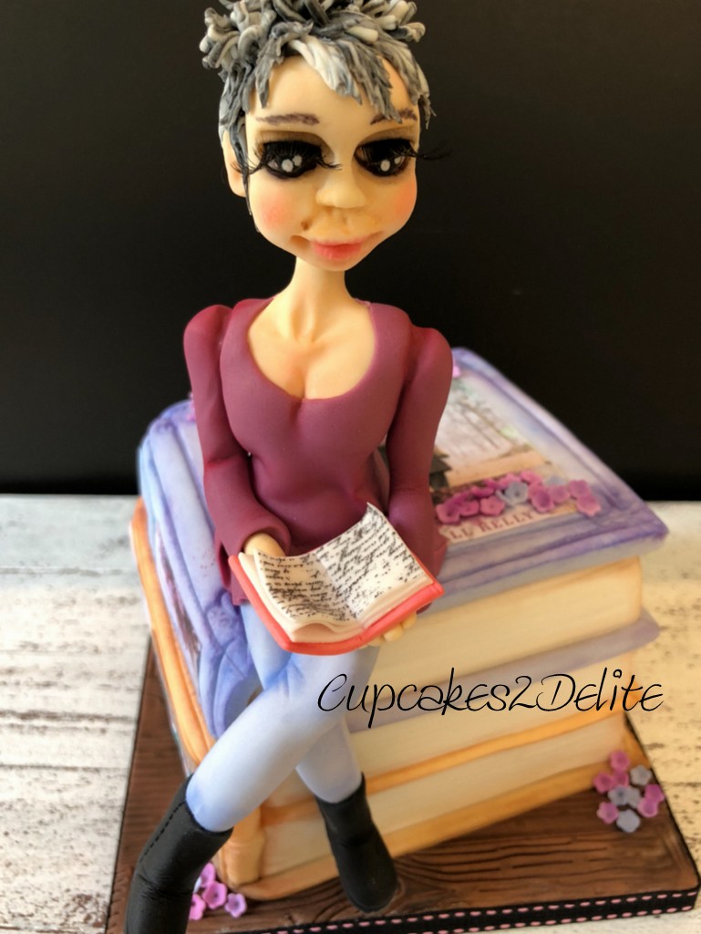 Wendy Figurine on Books