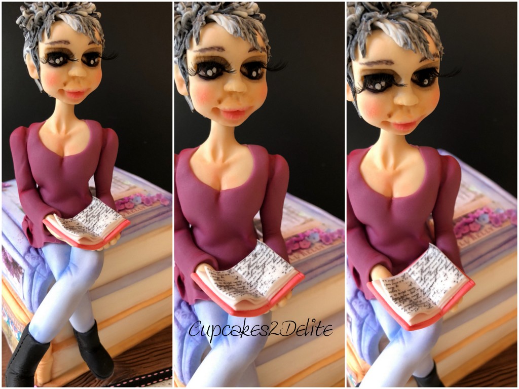 Wendy Figurine on Books