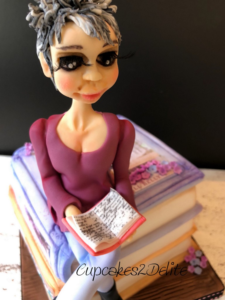 Wendy Figurine on Books