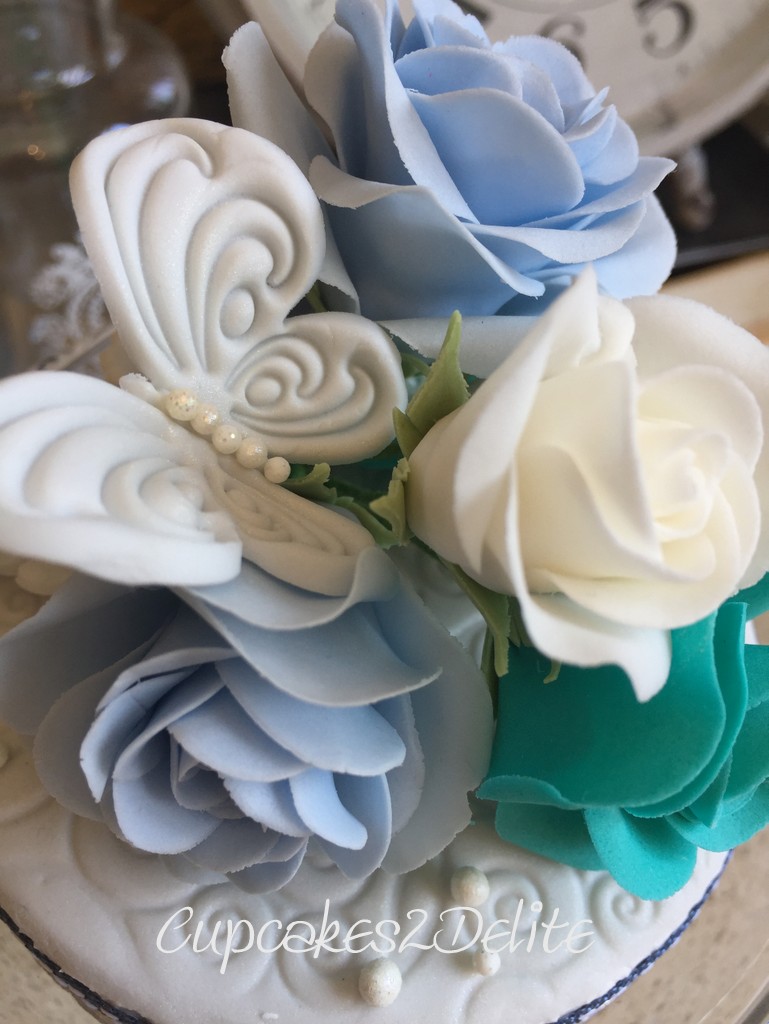 Wendy's Rose Cake Topper