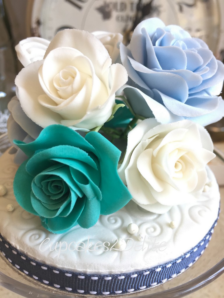 Wendy's Rose Cake Topper