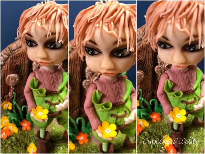 Elf Figurine for Cake Dutchess Edible Alphabet Collaboration