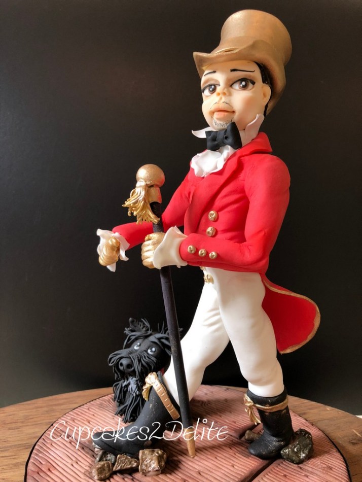 Johnny Walker Cake Topper