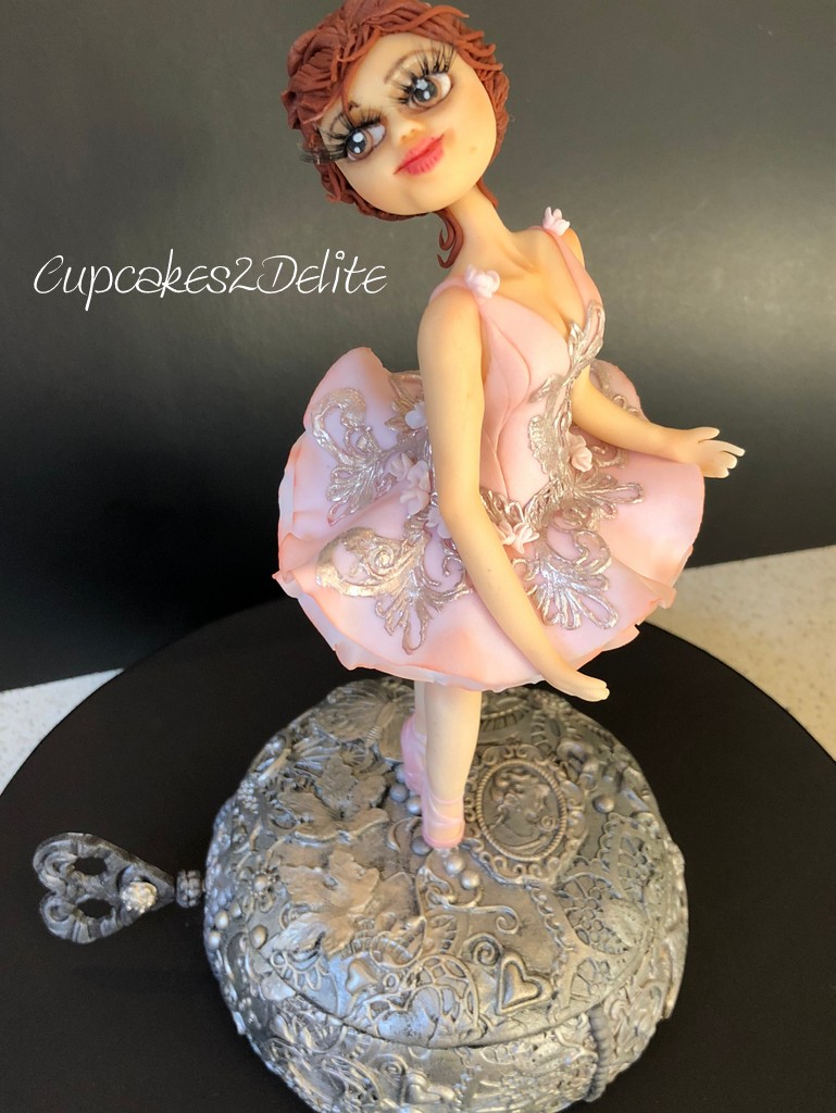 Ballerina Music Box Sugar Art