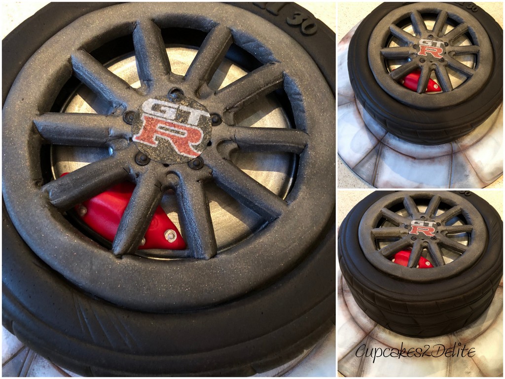 GTR Tyre Cake