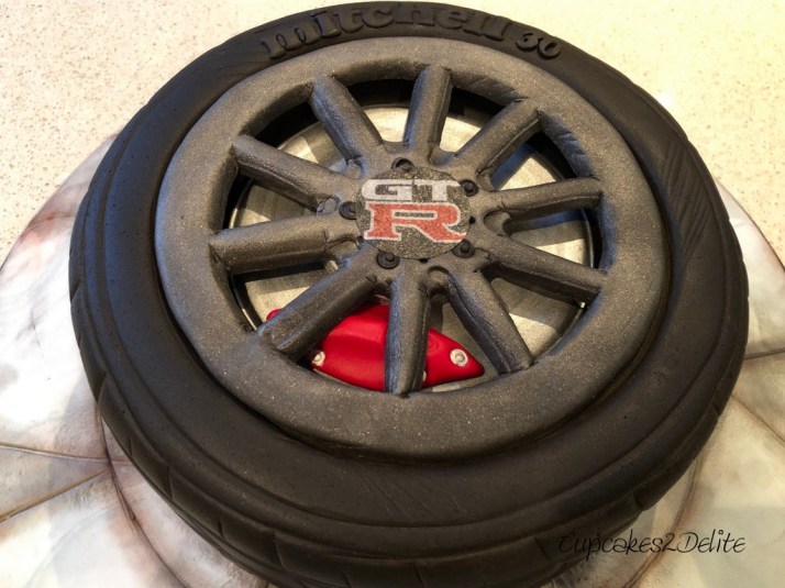 GTR Tyre Cake