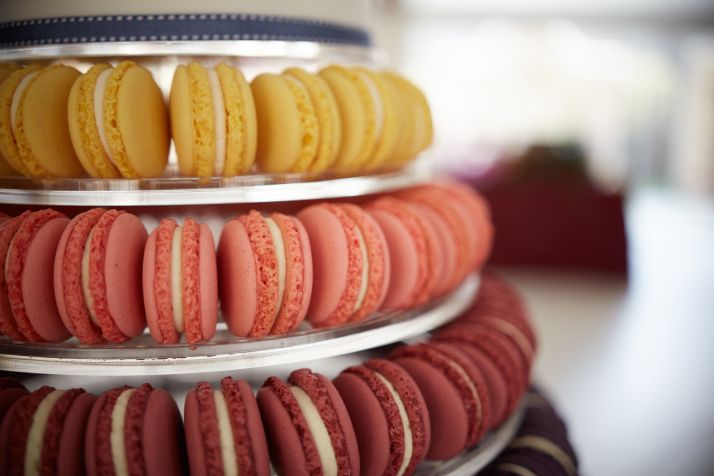 Blair & Duncan's Macaron Tower - Andre Sonnekus Photo