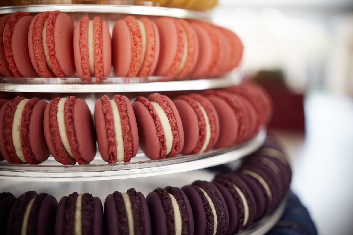 Blair & Duncan's Macaron Tower - Andre Sonnekus Photo